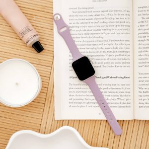 Slim Silicone Apple Watch Band – Orchid