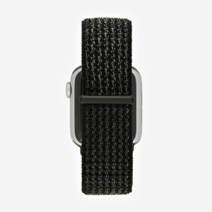 Sport Loop Apple Watch Band – Black / Platinum