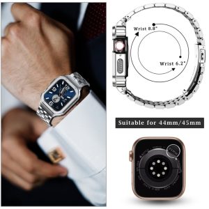 Agmen Stainless Steel Band + Case