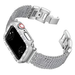 Aliqui Designer Stainless Steel Band + Case