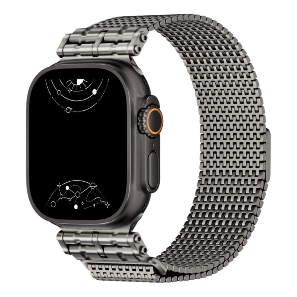 Beatus Magnetic Milanese Steel Band