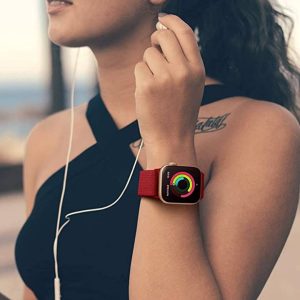 Bondi Nylon Loop Apple Watch Band – Ruby