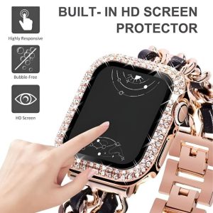 Carpe Luxury Steel Leather Band + Case