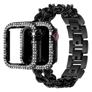 Carpe Luxury Steel Leather Band + Case