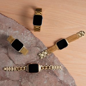 Athena Bracelet Apple Watch Band – Gold