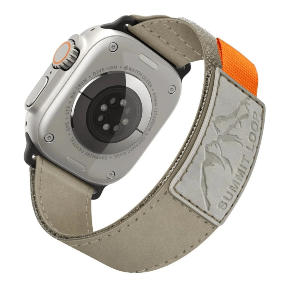 Conor Leather And Nylon Sports Band