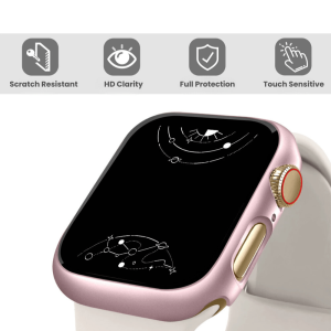Fleo Tempered Glass Apple Watch Case