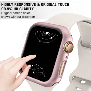 Fleo Tempered Glass Apple Watch Case