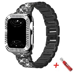 Glam Stainless Steel Band With Case