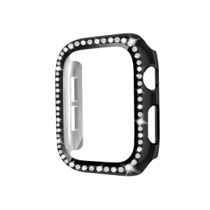 Indigeo Bling Diamond Tempered Glass Apple Watch Case