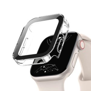 Lacerta Waterproof Glass Apple Watch Case