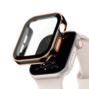 Lacerta Waterproof Glass Apple Watch Case