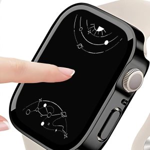 Lacerta Waterproof Glass Apple Watch Case
