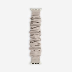Scrunchie Apple Watch Band – French Grey