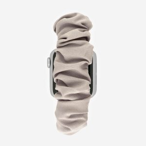 Scrunchie Apple Watch Band – French Grey