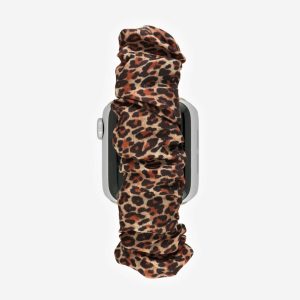 Scrunchie Apple Watch Band – Leopard Lover