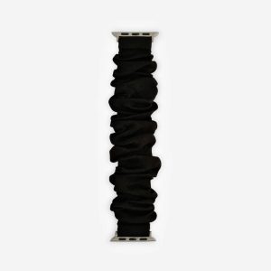Scrunchie Apple Watch Band – Noir