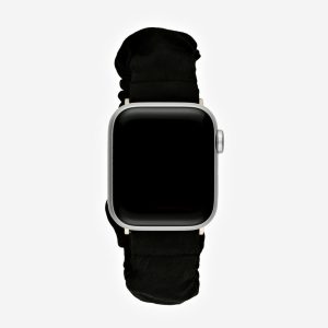 Scrunchie Apple Watch Band – Noir