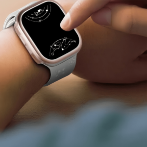 Sive Tempered Glass Metal Apple Watch Case