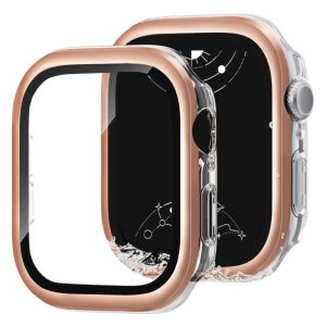 Sive Tempered Glass Metal Apple Watch Case