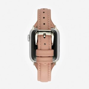 Slim Leather Apple Watch Band – Blossom