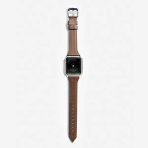 Slim Leather Apple Watch Band – Oyster