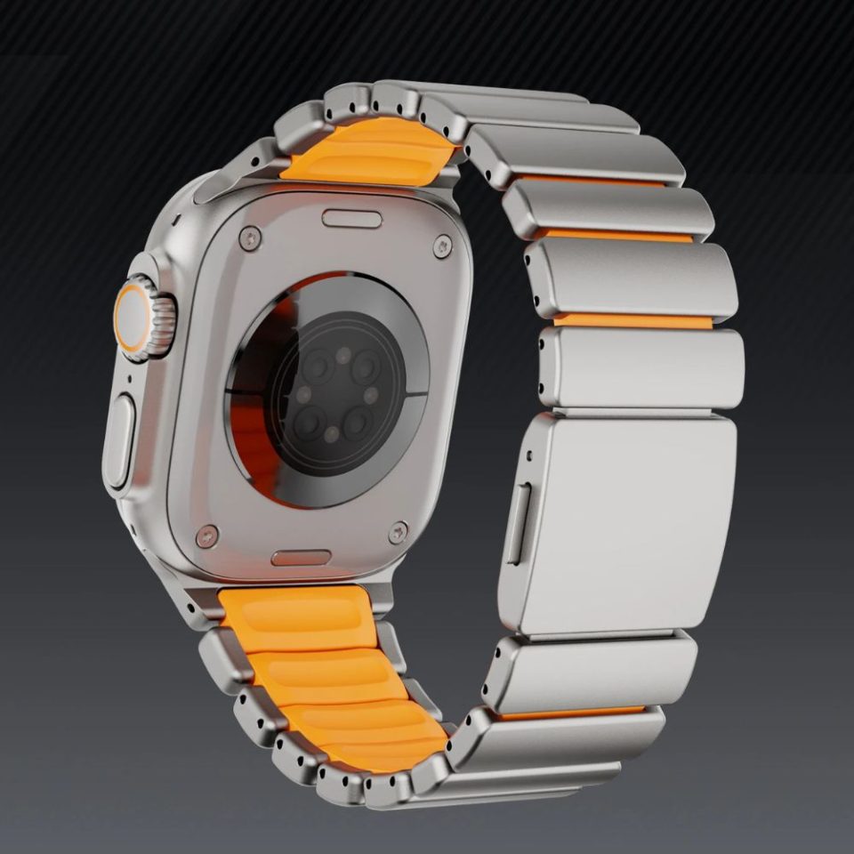 Verus Magnetic Steel & Silicone Band